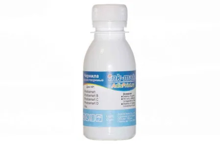 Чернила для Hp, водорастворимые, Light Cyan, 100 мл.
