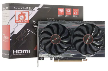Видеокарта Sapphire PULSE AMD Radeon RX 6500 XT [11314-01-20G]