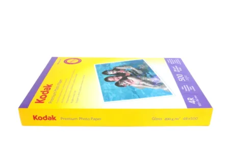 Фотобумага Kodak 4R 10х15 200г/м2 500 л., глянцевая односторонняя