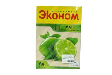 Матовая самоклеящаяся фотобумага Sakura'OK А4/50, 120г/м²