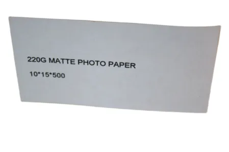 Фотобумага Эконом 10х15, 200г/м2 500 л., матовая односторонняя Эконом