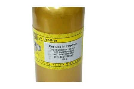 Тонер TN-135 | TN-325 желтый для Brother HL-4040/ 4050/ 4070/ DCP-9040/ 9045/ MFC-9440/ 9840 (100гр)