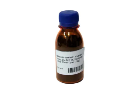 Тонер 43459443/ 43459371/ 43459335 для OKI MC350/ C3500/ C3300/ C3400 Cyan (70gr)