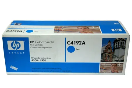 Картридж C4192A  cyan для HP Color LaserJet  CLJ-4500 / CLJ-4550 (O) (6000 стр.)