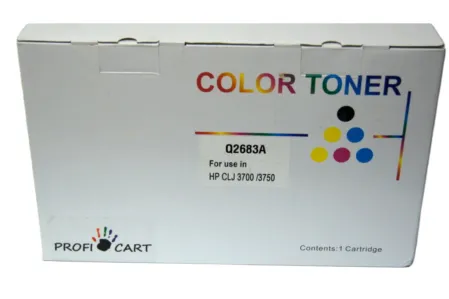 Картридж Q2683A (311A)  красный для HP Color LaserJet CLJ-3700 совместимый (6000 стр.)