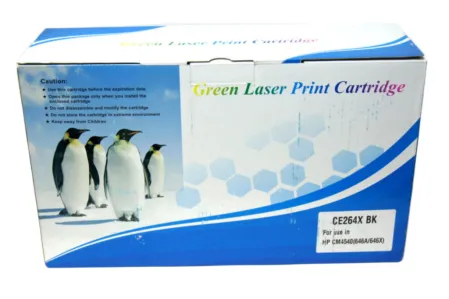 Картридж CE264X (646X)  черный для HP Color LaserJet / CLJ-CM4540 совместимый (17000 стр.)