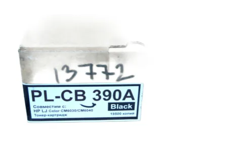 Картридж CB390A (825A)  черный для HP Color LaserJet  CLJ-CM6030 CM6040 совместимый (19500 стр.)