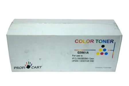 Картридж Q3962A (122A) желтый для HP Color LaserJet 2550/ 2820/ 2550/ 2830/ 2840 совместимый (4000 стр.)