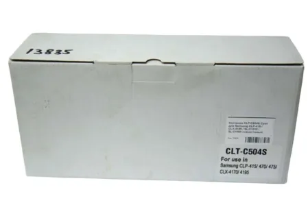 Картридж CLP-C504S CLT-504S Cyan для Samsung CLP-415 / CLX-4195 / SL-C1810 / SL-C1860 совместимый