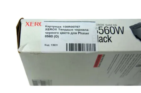 Картридж 108R00767 для XEROX Тонер черного цвета для Phaser 8560 (O)