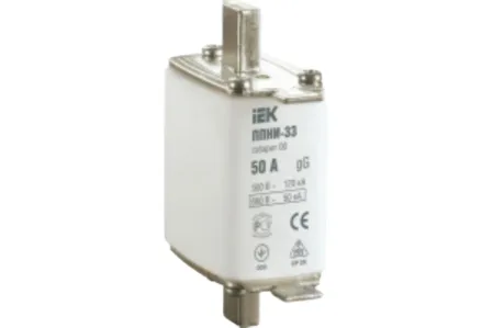 Плавка вставка предохранителя IEK DPP10-050 ·  Серия ППНИ-33