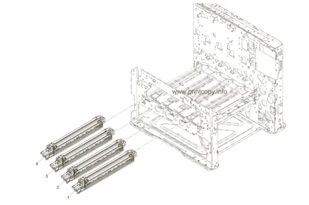 Блок проявки 302MY93021 | DV-896Y Yellow для Kyocera Mita FS-C8520MFP/ FS-C8025MFP/ FS-C8525MFP (В)