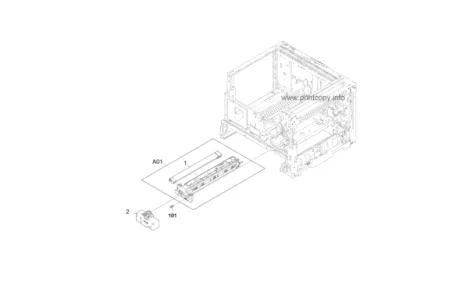 Главный коротрон 302NG93050 | 2NG93050 | MC-4105 для Kyocera Mita TASKalfa 1800/ 1801/ 2200/ 2201