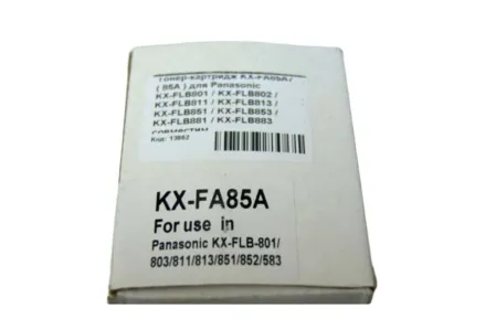 Тонер-картридж KX-FA85A7 (85A) для Panasonic KX-FLB801/ KX-FLB802/ KX-FLB811/ KX-FLB813 / KX-FLB851/ KX-FLB853/ KX-FLB881/ KX-FLB883 совместимый