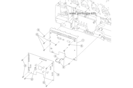 Главная плата 302RF94020 | A0863ELG+GH для Kyocera ECOSYS P5021cdn