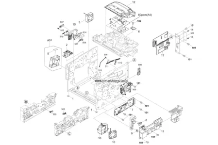 Главная плата 302TT94030 для Kyocera ECOSYS P3145dn