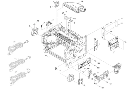 Плата CONNECT-L 302P794080 для Kyocera Mita ECOSYS P4040DN/ P4035DN