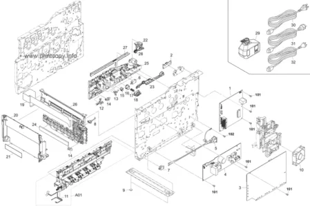 Главная плата 302PS94040 | 2PS0101 для Kyocera ECOSYS P6026cdn