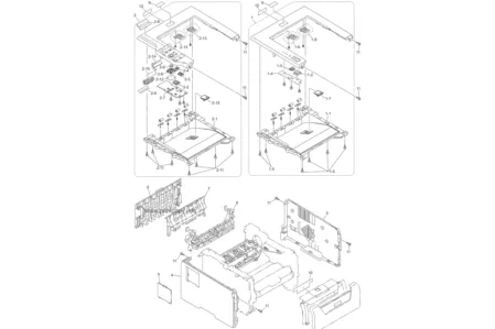 Направляющая для бумаги LU7126001 для Brother HL5340D/ HL5350DN/ HL5370DW/ HL5380DN/ DCP8070D/ MFC8370DN/ MFC8380DN/ DCP8080DN/ DCP8085DN