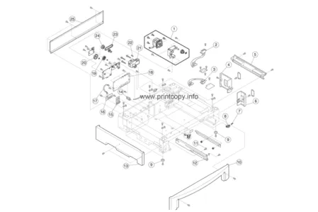 Блок проявки DV-1150/ 302RV93020 для Kyocera ECOSYS M2635dn/ P2040dn/ P2040dw