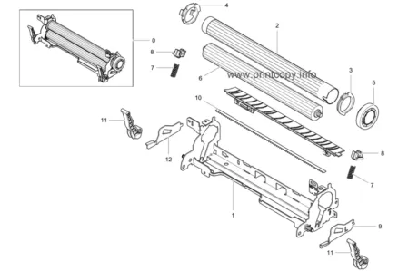 Шестерня тефлонового вала JC66-02992A для Samsung ML-2950ND/ ML-2955DW/ SCX-4726FD/ SCX-4728/ SCX-4729FW