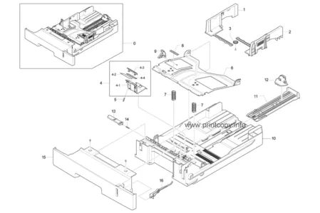 Лоток 050N00503 для Xerox Phaser 3428