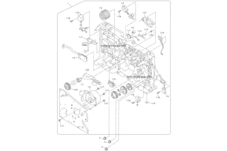 Датчик привода реле LJ9942001 для Brother HL5340D/ HL5350DN/ HL5370DW/ HL5380DN/ DCP8070D/ MFC8370DN/ MFC8380DN/ DCP8080DN/ DCP8085DN