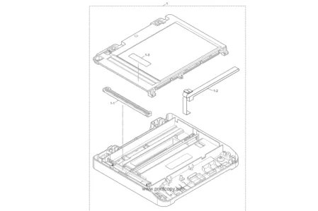 Узел сканирования LEM324002 для Brother MFC-L2720DW/ L2740DW