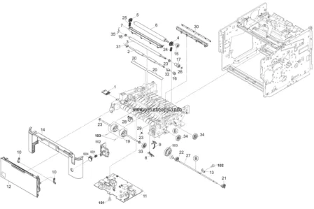 Лоток ручной подачи 302TP04050 | 302TP94010 для Kyocera ECOSYS p3150