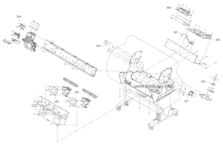 Материнская плата 2129175 | 2126509 для Epson Stylus Pro 9700/ 9710 (O)