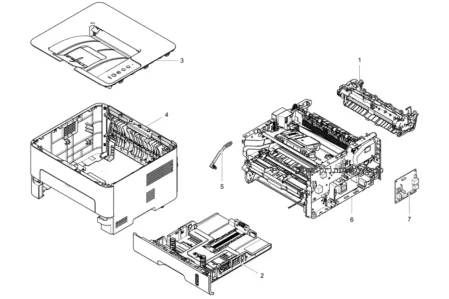 Редуктор JC93-00838E для Samsung SLM2625DW/ SLM2820DW/ SLM2670F
