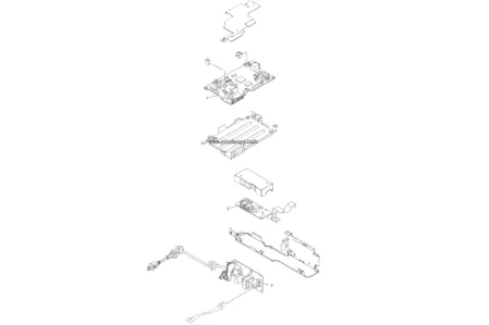 Узел закрепления FM2-8916-000 для Canon i-SENSYS MF4018/ MF4270/ MF4350