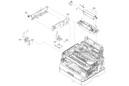 Материнская плата 2196683 для Epson WorkForce WF-C5790
