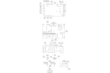 Шестерня Z22S 302LV28050 для Kyocera ECOSYS FS4200DN/ M3550idn/ P3045dn