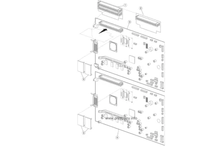 Двигатель сканера в сборе 302R794380 | 2R794380 для Kyocera Mita ECOSYS M5521/ M5526/ M2135dn/ M2635dn/ M2735dw/ M2040dn/ M2540dn/ M2640idw/ PF-5110