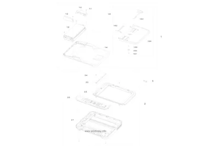 Блок ADF JC96-05008B для Samsung CLX3170/ CLX3175