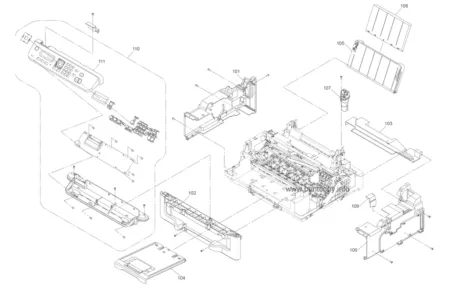 Энкодерная лента 1631066 для Epson WF-2660/ WF-2650/ WF-2750/ WF-2760