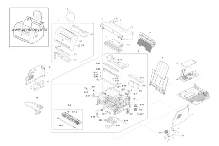 Флажок узла подачи JC72-00119A для Samsung ML-1210/ ML-1250/ Xerox Ph 3110/ 3210