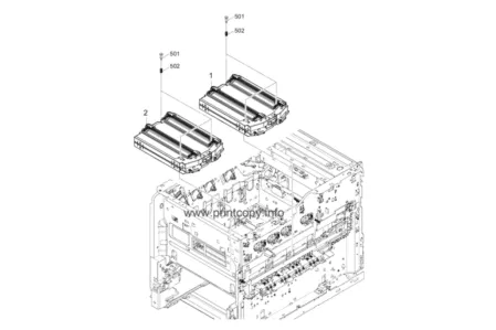 Блок лазера 302NR93080 | LK-5140B для Kyocera ECOSYS M6030cdn/ P6130cdn/ TASKalfa 350ci