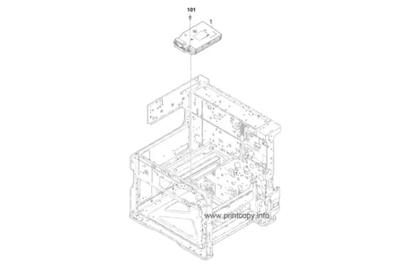 Блок лазера 302NL93040 | LK-7105 для Kyocera TASKalfa 3010i/ 3510i