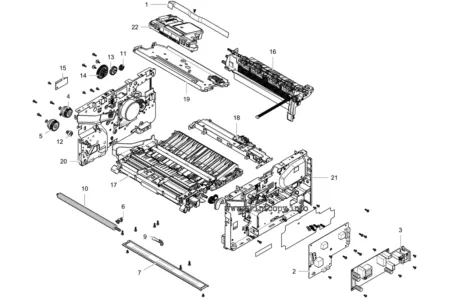 Рама кронштейн JC93-00430A для Samsung M2620DW/ M2825DW/ M2870FD/ M2625ND/ M2820DW/ M3015DW