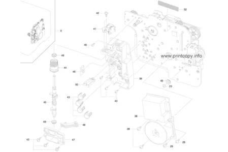 Механизм тонера JC61-01458A для Samsung CLP300/ CLX2160/ CLX3160