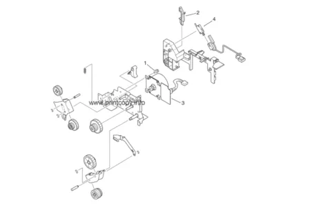 Плата питания FK2-1376 | FK2-1373 для Canon iR-1018/ 1022/ iR-1020/ MF6530/ 6540pl/ 6550/ 6580pl