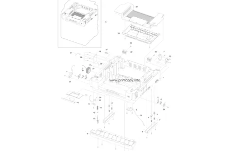 Динамик 3001-002207 для Samsung CLX6200FX/ CLX6240FX/ CLX9201NA/ SCX4726/ SCX6545NX/ SLC48