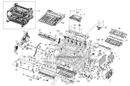 Держатель в сборе 018N01077 019N01077 для Xerox Phaser 3320/ 3330/  WC 3315/ WC 3325/ WC 3335 MFP/ WC 3345 MFP
