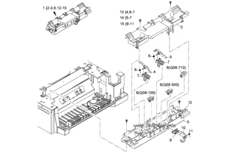 Датчики 015N00589 | 022N02278 | 120N00501 | 120N00529 для Xerox WC 4150/ WC 4250/ WC 4260