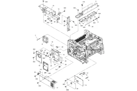 Узел переноса изображения TR-590 302KV93070 для Kyocera ECOSYS P6021cdn/ C2526MFP