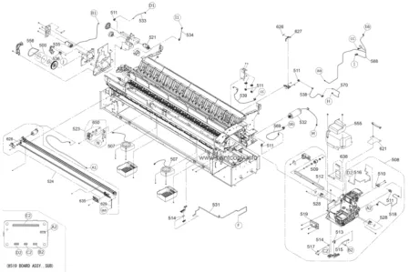 Детектор рулонной бумаги 1568039 для Epson SureColor T7000/ T7050/ T7070/ T7080 (О)