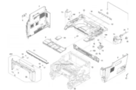Плата кнопки 302MH94080 для Kyocera ECOSYS M2035dn/ M2535dn/ FS-1030MFP/ FS-1130MFP