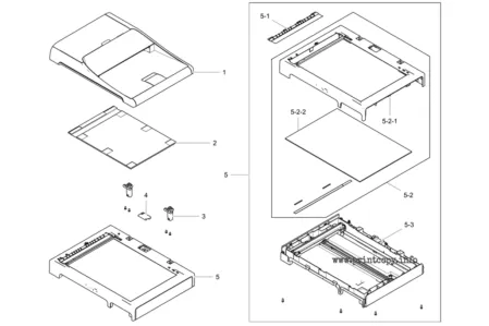 SCANNER PLATEN-UPPER, SCX-3421F,SEC для Samsung SCX3400 SCANNER PLATEN-UPPER, SCX-3421F,SEC для Sam JC97-04030A для моделей Samsung SCX3400